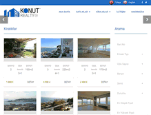 Tablet Screenshot of konutrealty.com